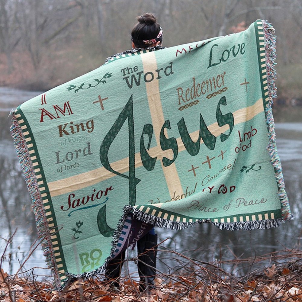 Names of Jesus Throw - BRAND NEW